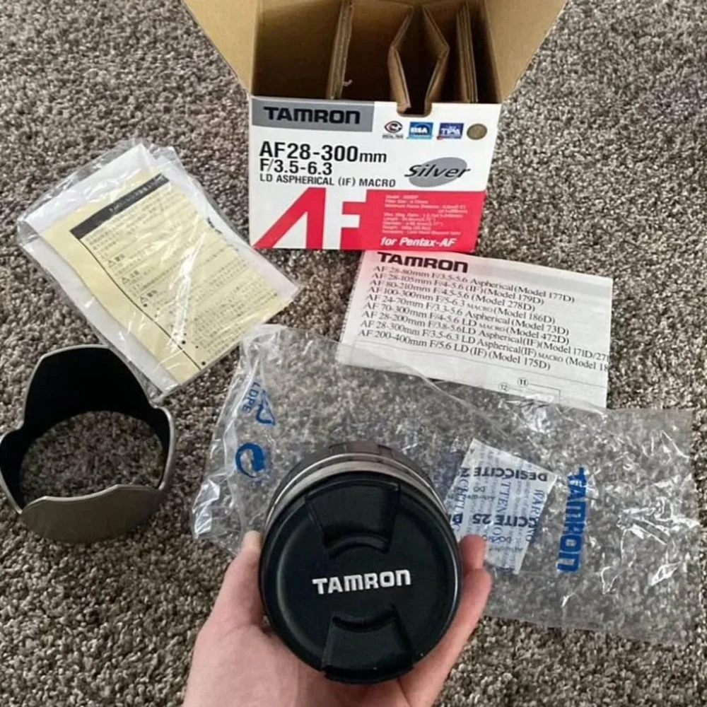 Tamron AF 28-300mm F3.5-6.3 LD Aspherical IF Macro for Pentax-AF model # 285DP